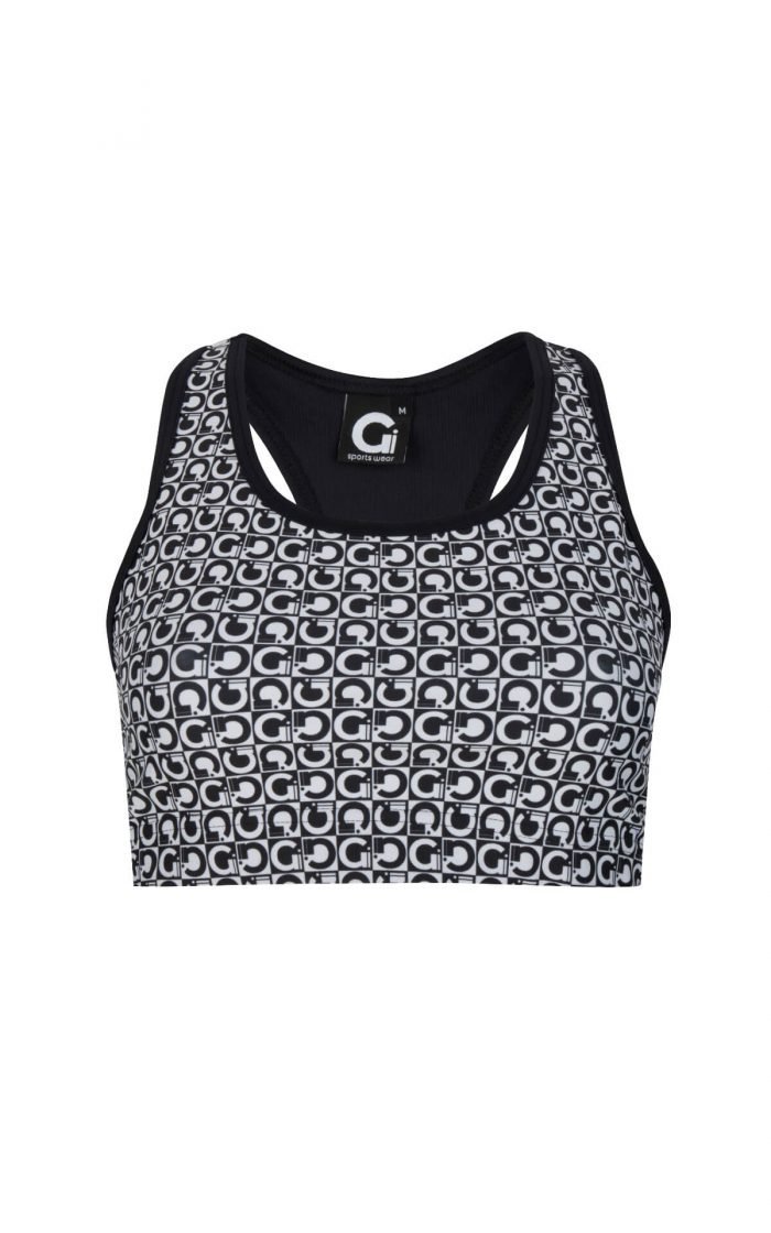Korte Fitnesstop Dames Gevoerd Gd31001