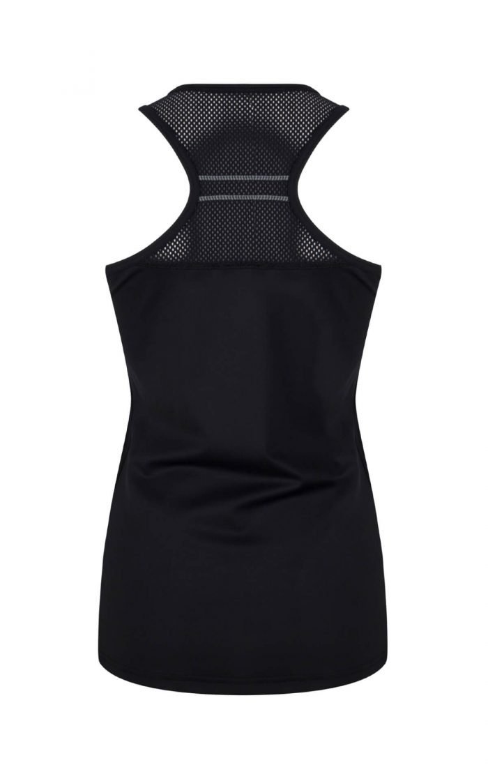 Sporttop Met Mesh Gaas Inzet En Reflectie Biezen